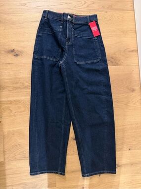 SPANXshape® Authentic 360 Utility Barrel Leg Jeans